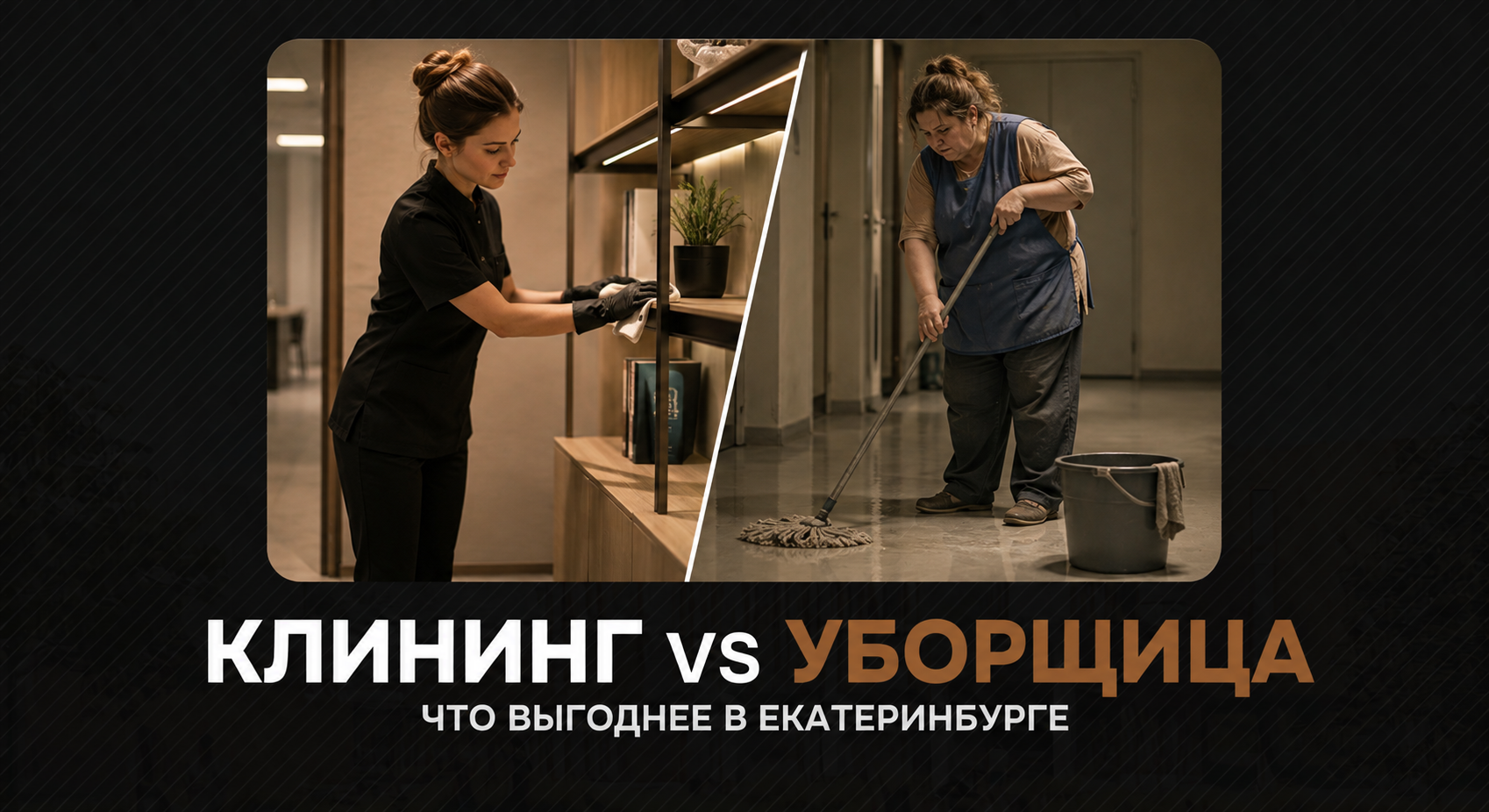 Клининговая компания или частная уборщица: что выгоднее в Екатеринбурге