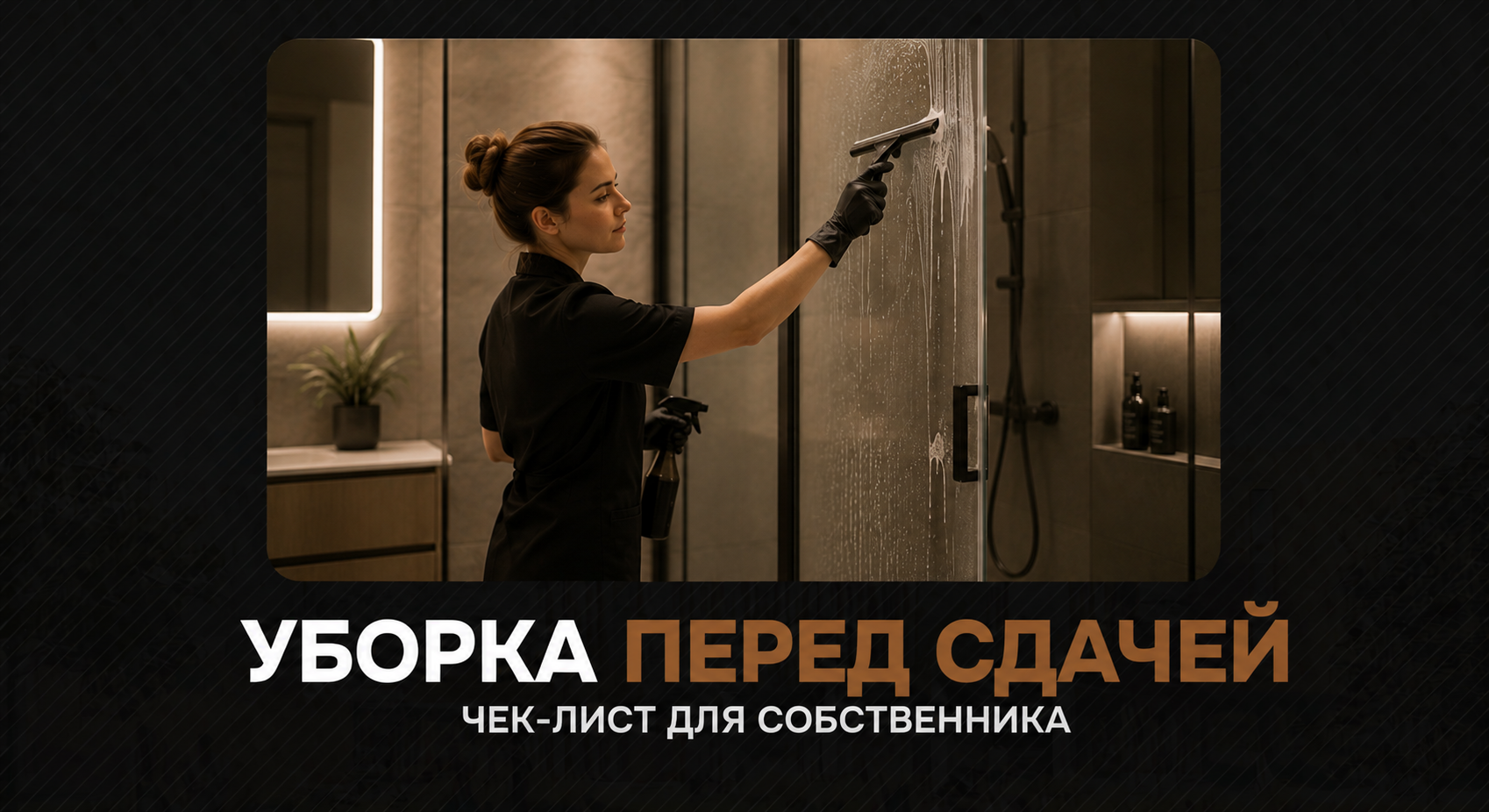 Уборка перед сдачей квартиры арендатору: чек-лист для собственника